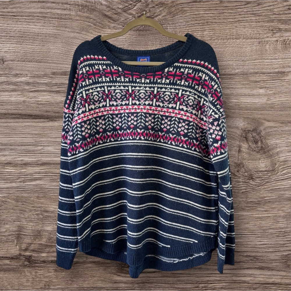 Le Tigre‎ Women's Nordic Style Sweater Size XL